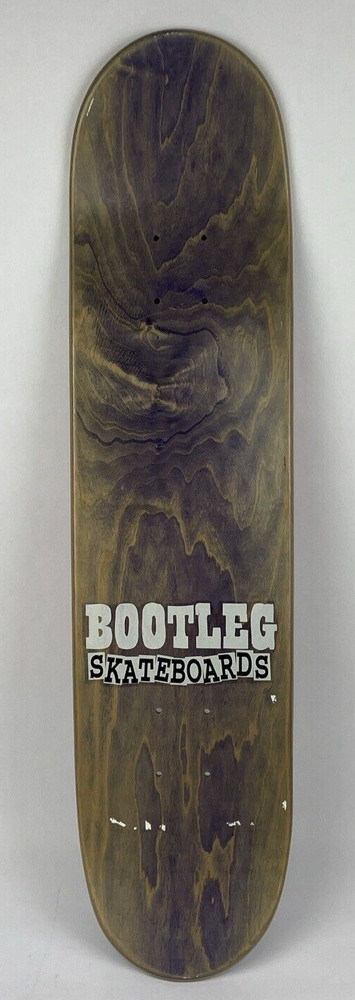 Baker BOOTLEG Skateboards Deck Alex Gall Train Wreck Deck Signed Autographed