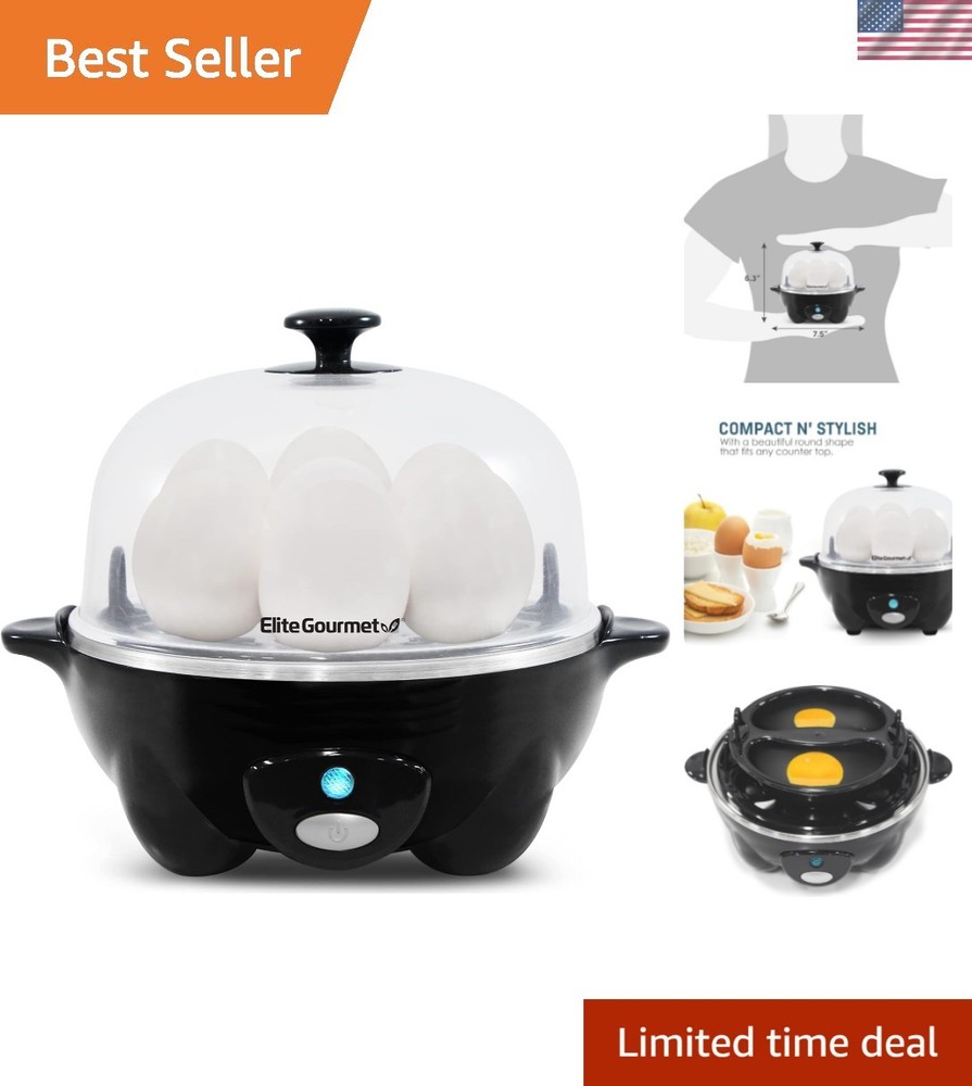 Versatile Egg Cooker: Soft, Medium, Hard Boiled & Poached Eggs in Minutes