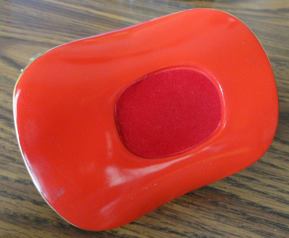 Bradford Exchange Courage Under Fire Red Fireman Helmet KNOWLEDGE Ornament