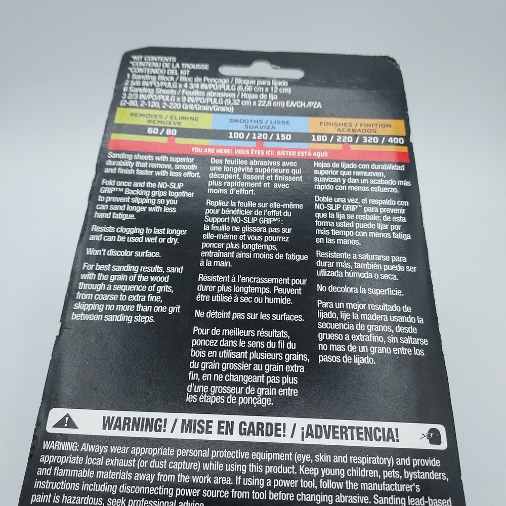 3m Sanding block kit professional grade