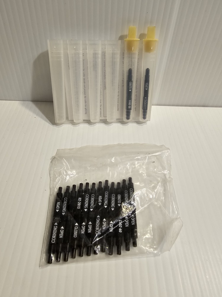 Corning Splices 2 unopened 12 opened