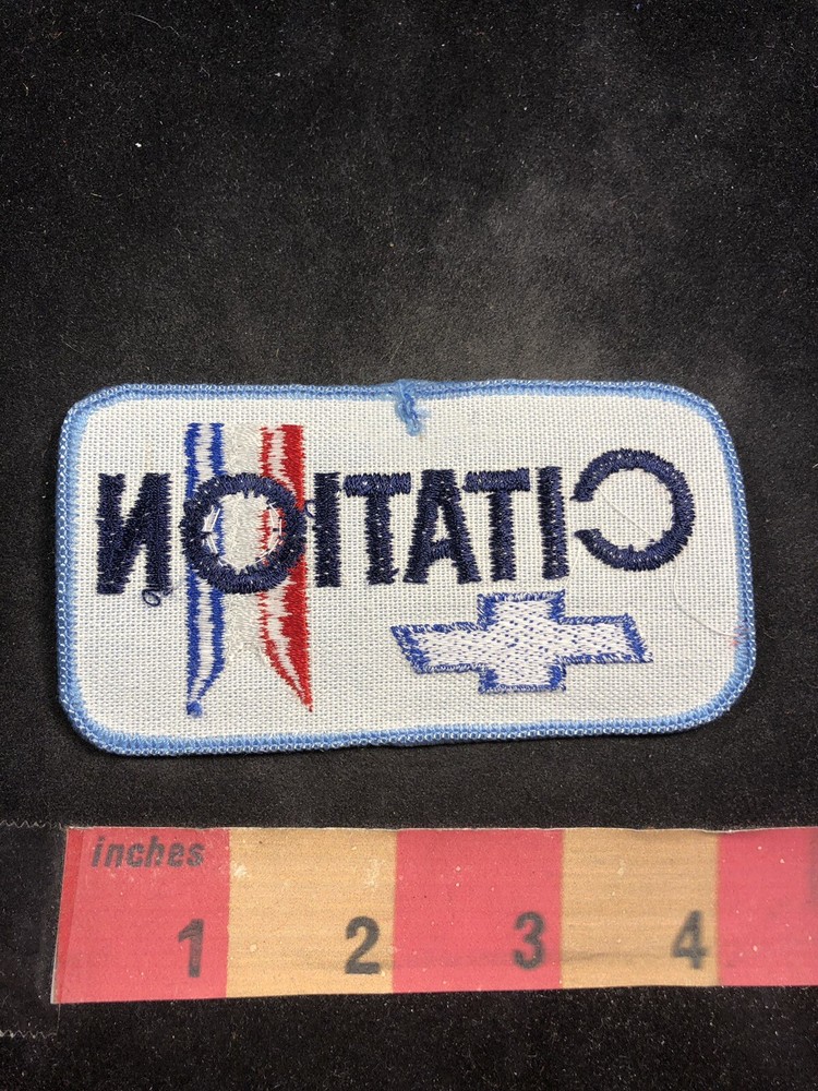 Vintage CHEVROLET CITATION Car / Auto Patch Patch 003