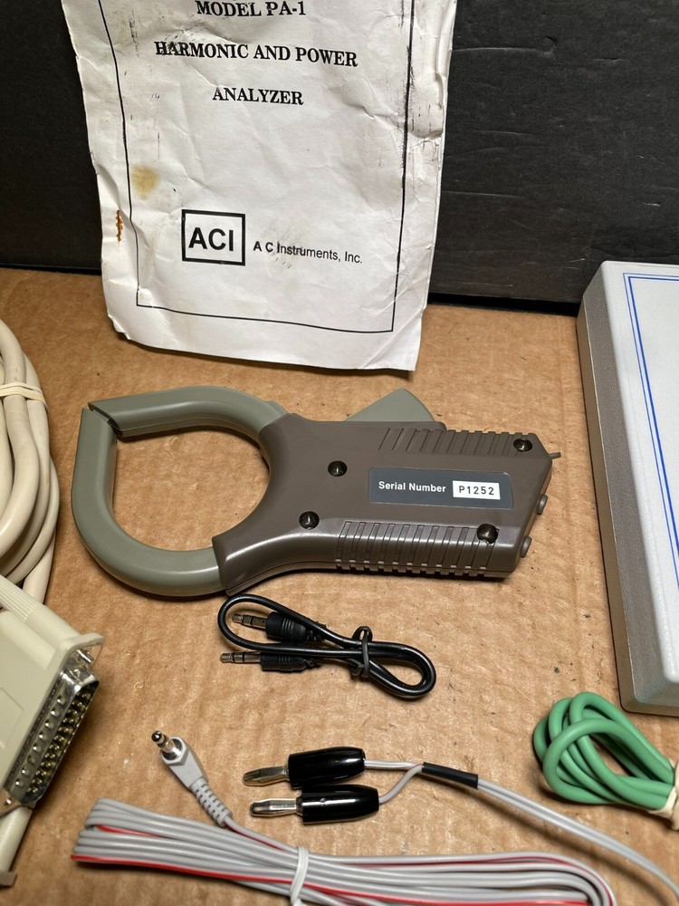 ACI A C Instruments Model PA-1 Harmonic and Power Analyzer Works Ships Fast!!!