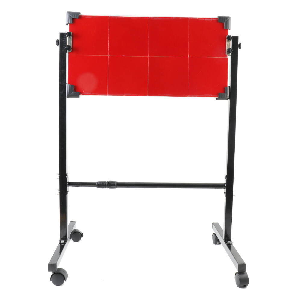 66x33cm Ping Pong Table Return Board,Self-Training,Robust Steel Frame & Wheels