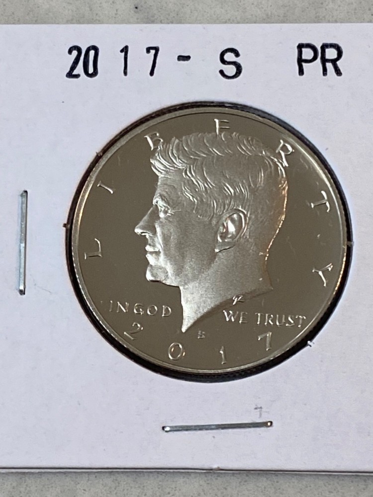 2017 S  Proof Clad Kennedy Half Dollar