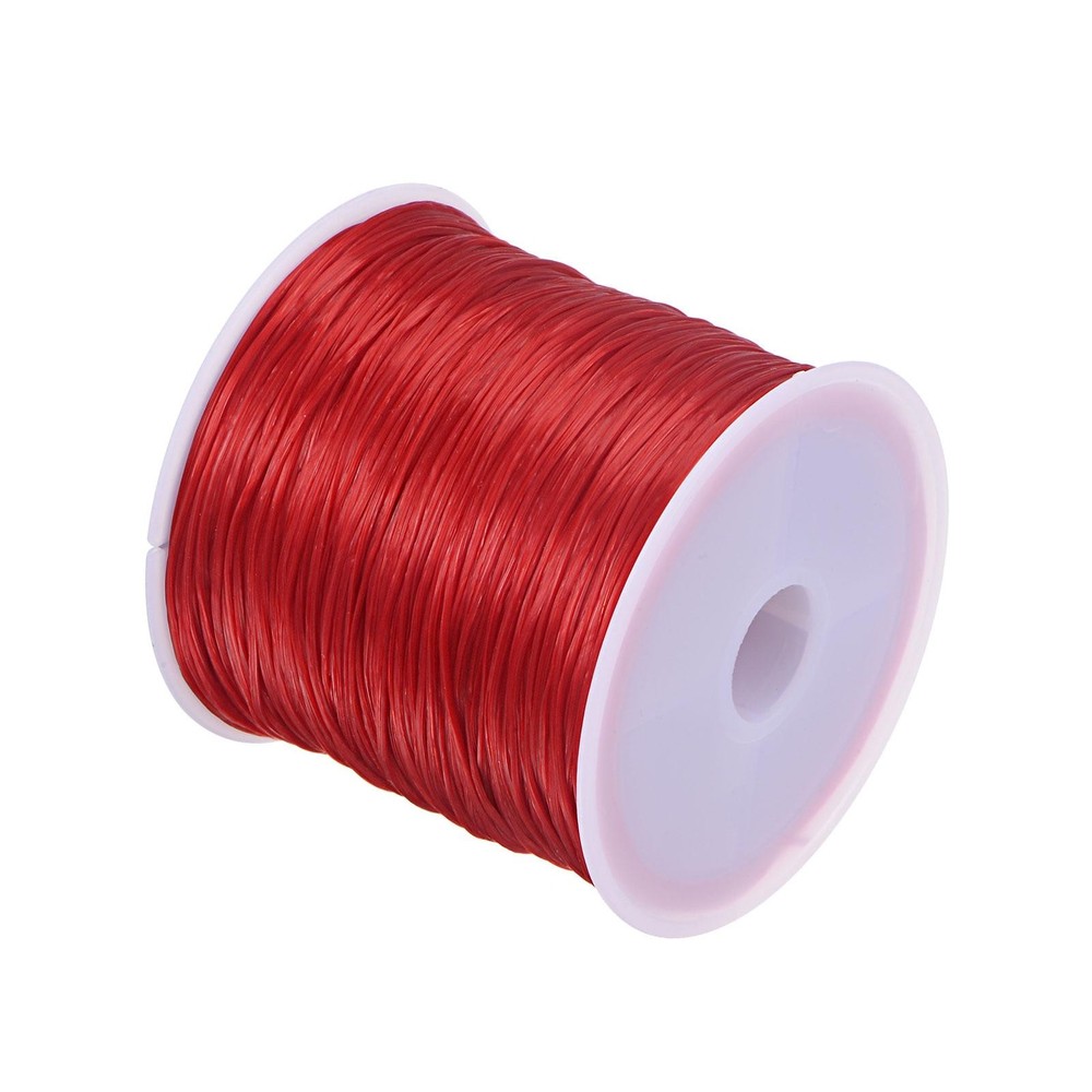 Elastic Cord DIY Making Stretchy String Thread Rope Craft Wire, Burgundy