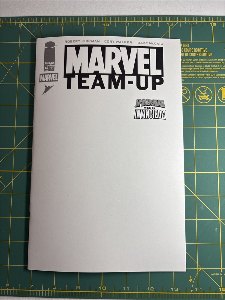 MARVEL TEAM-UP #14 Facsimile Marvel/Image Comics Blank/Sketch