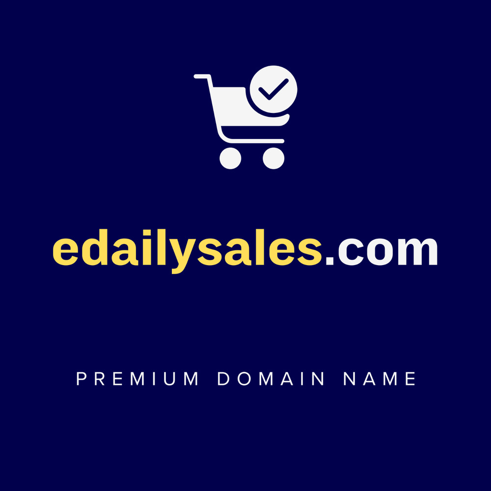 EDAILYSALES.COM - Premium Domain Name