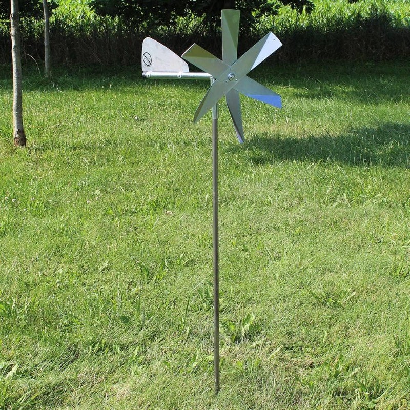 Lehman's Mole Chasing Humane Deterrent Windmill Covers20000Feet Using Vibrations