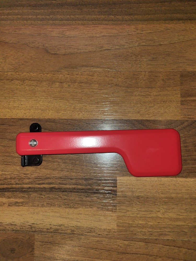 New Durable Red Steel Flag Replacement For Missing/Broken Mailbox With Hardware