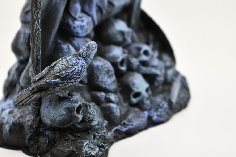 The Morrigan - Hand-cast Statue