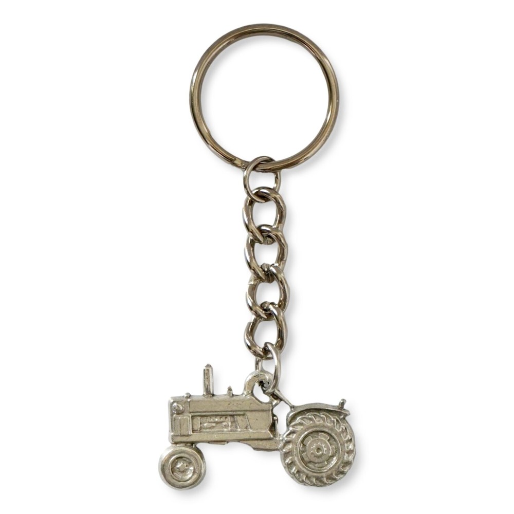 Tractor Keychain Pewter