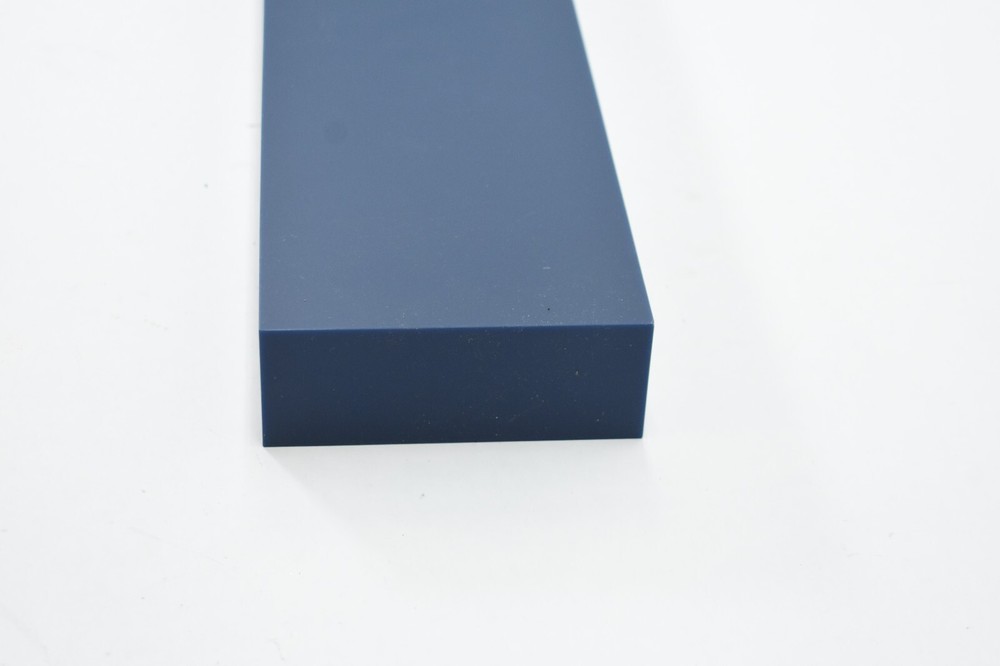 SkinBetter Retail Shelf Block Rectangular Navy Blue Replacement 17" x 5.25" x 2"