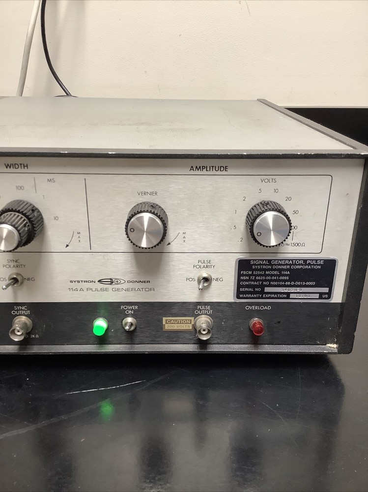 Systron Donner 114A Pulse Generator