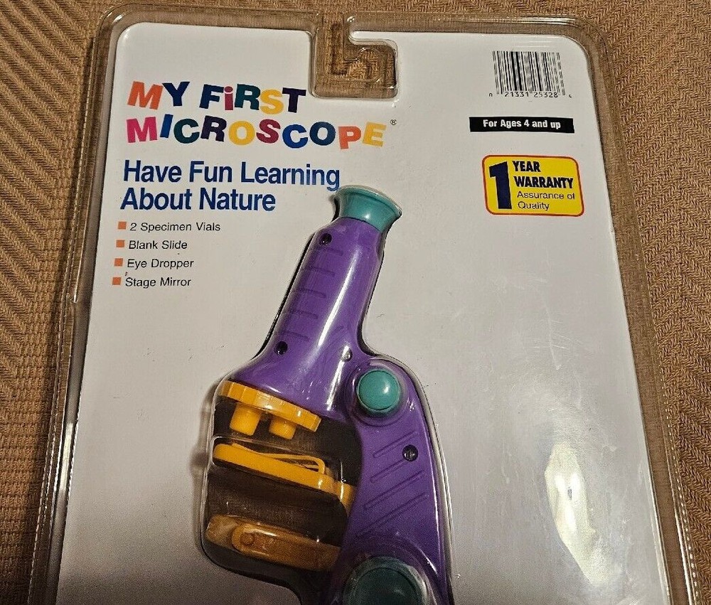 Vintage Sakar My First Microscope