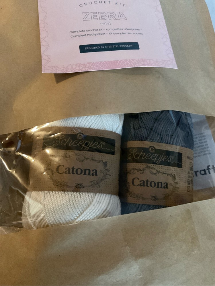 Handicraft Zebra Crochet Kit