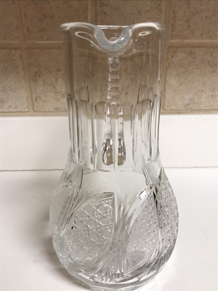 Crystal Water Pitcher