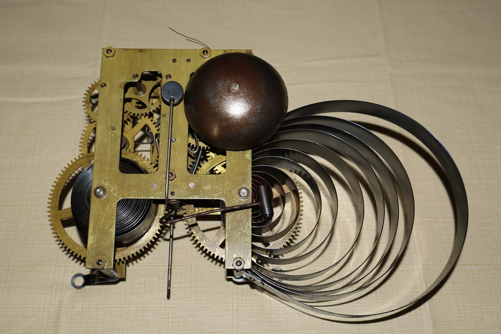 Ingraham Mantle Clock Movement
