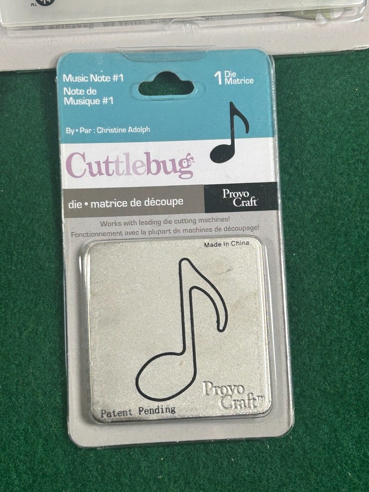 Lot of 13 Cuttlebug Items (see description)