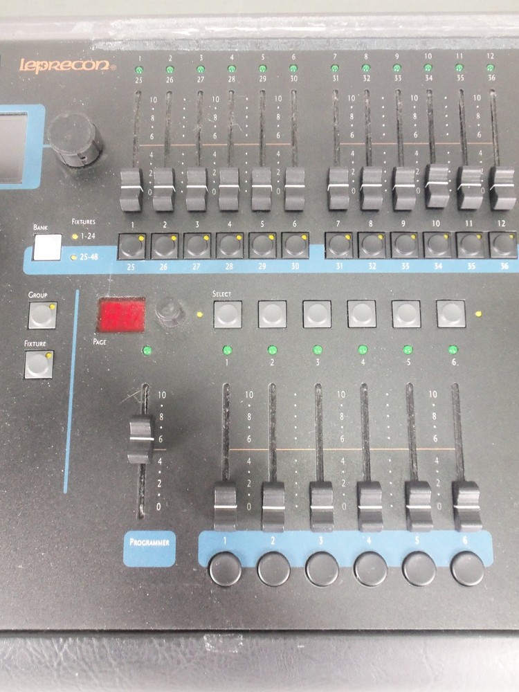 Leprecon LP-X48 X Programming Lighting Console Controller 1024 DMX Channels