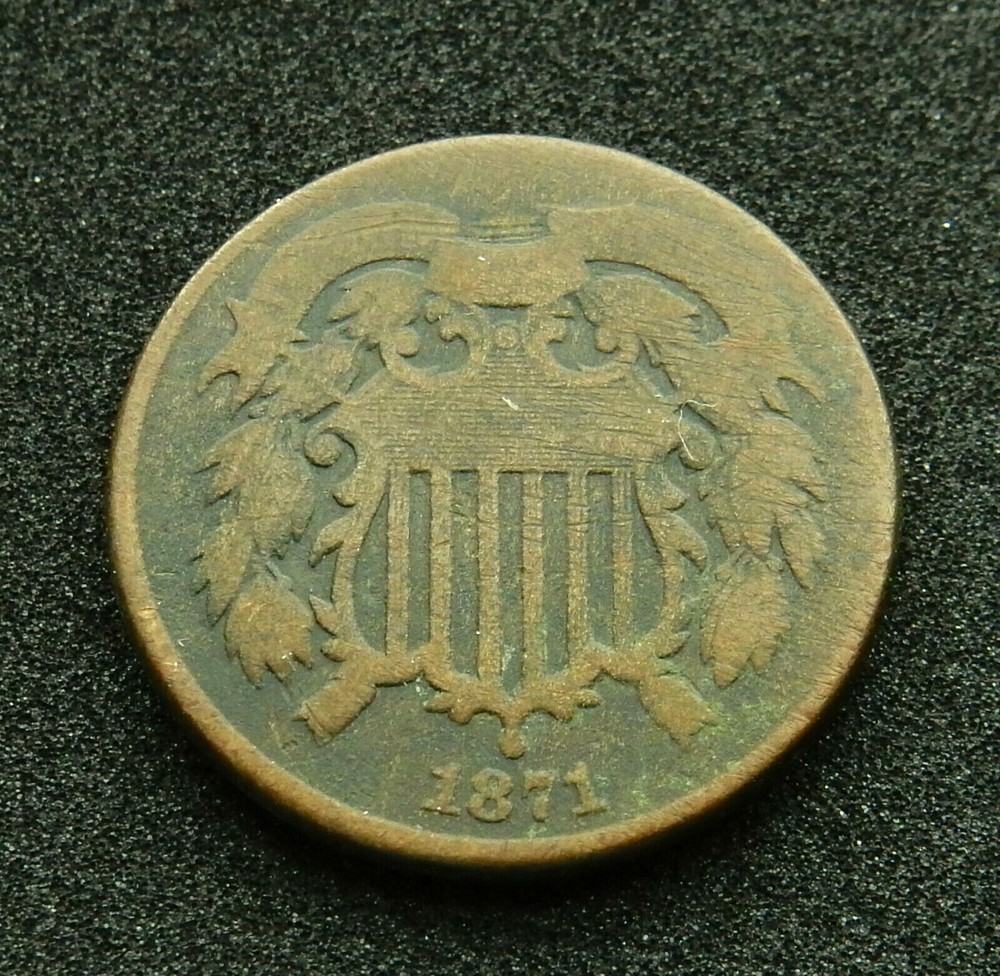 1871 2 Cents