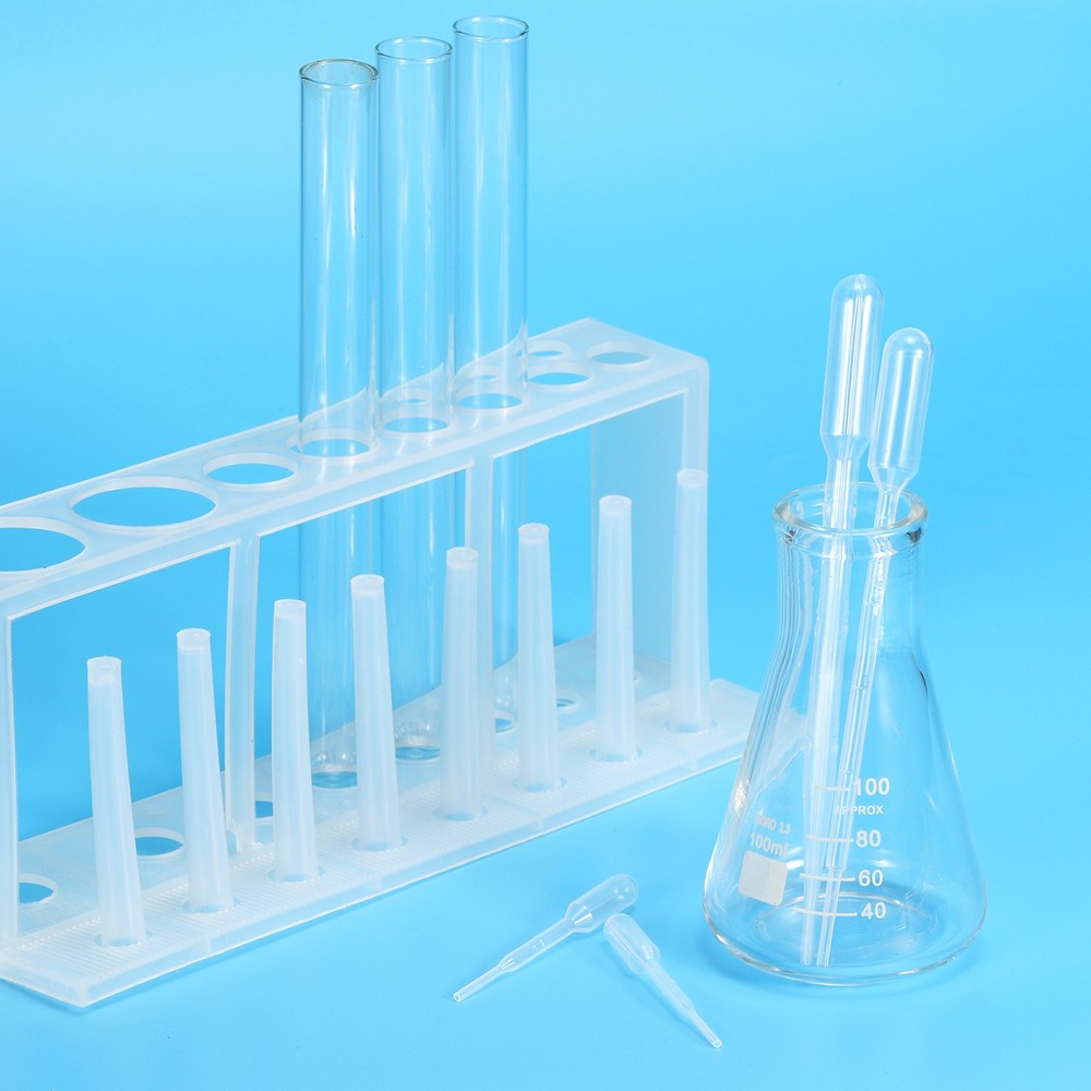 Disposable Transfer Pipette, 100pcs 0.2ml LDPE Polyethylene Plastic Pipette
