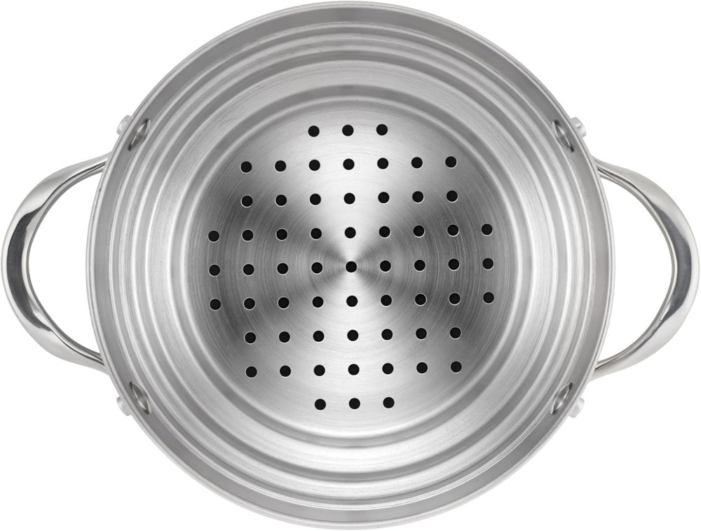 Classic Stainless Steel Universal Covered Steamer Insert