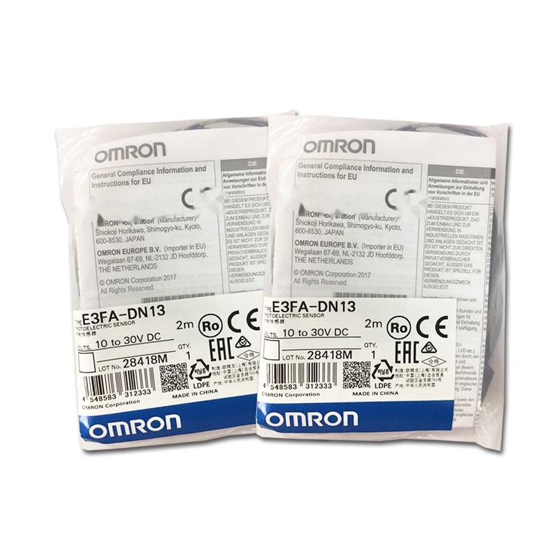 New In Box E3FA-DN12 E3FA-DN13 E3FA-DN14 E3FA-DN15 E3FA-DP12 E3FA-DP13 lot Omron