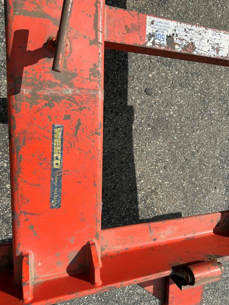 WESCO Fork Mounted Drum Grab – Double