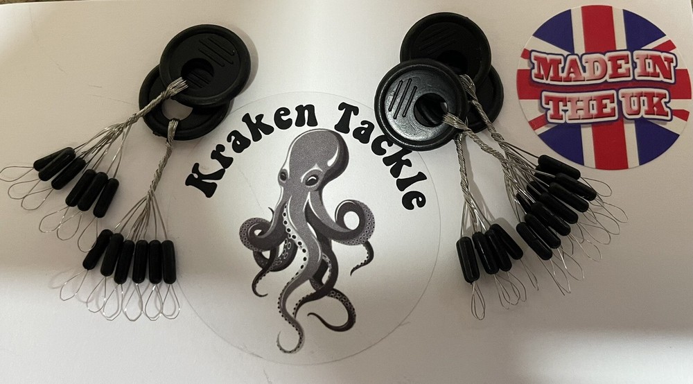 Small Float Stops Rubber Grippa Barrel Rig Buffer Line Braid Fishing X 50