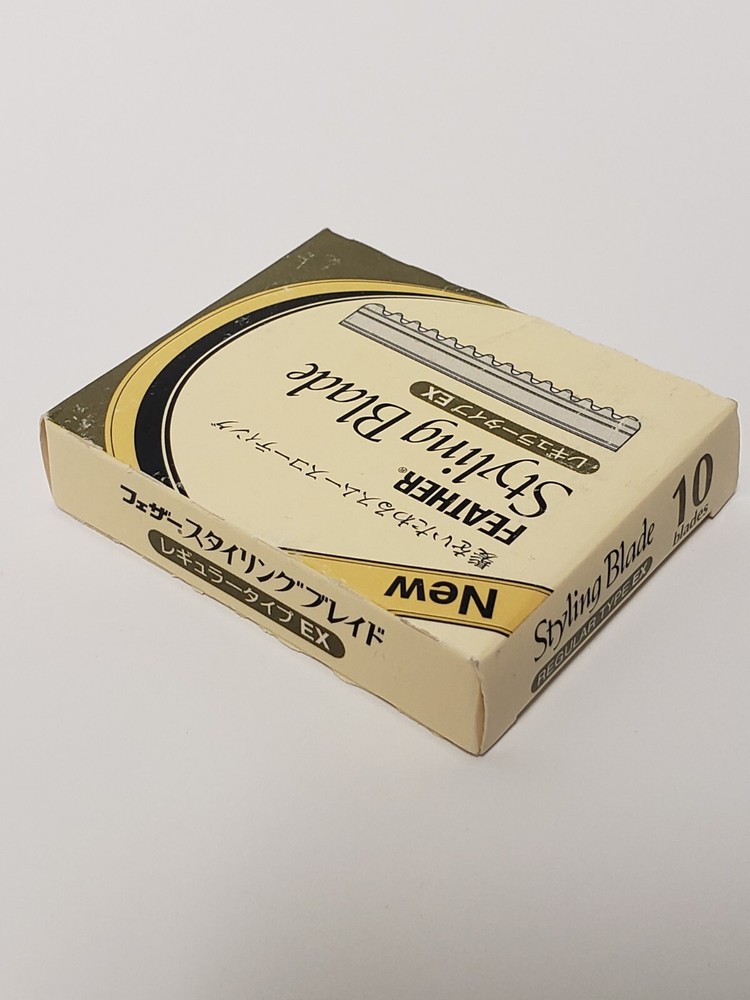 Feather Styling Blade Razor Blades CGEX-10 Count New in Box