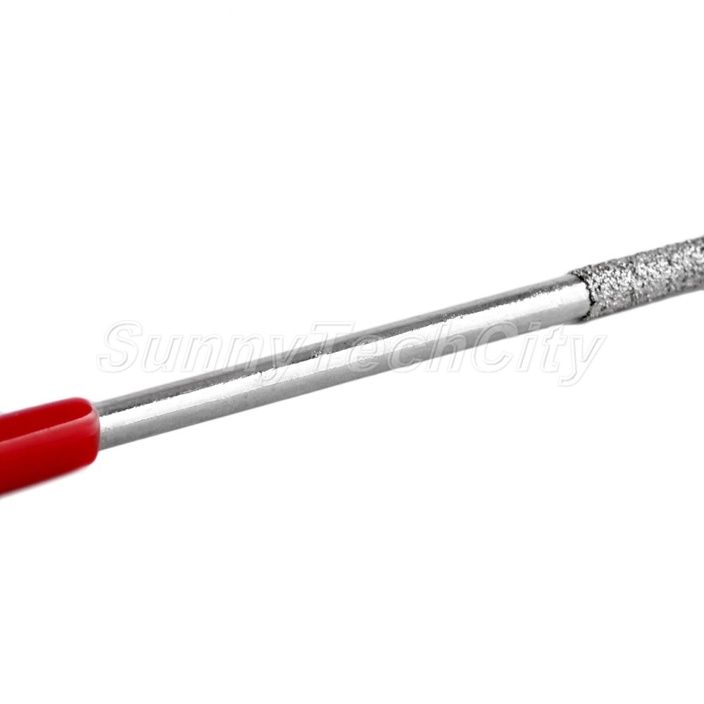 Mini Diamond Needle Files 3*140mm Round Needle File with Diamond Coating Kit