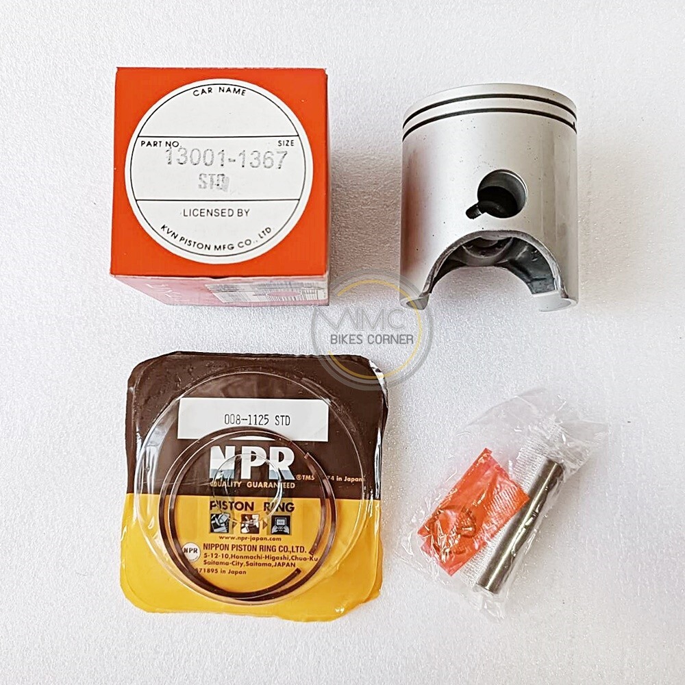 PISTON KIT + PIN STD SIZE (DIAMETER 59.00mm) FOR 1998 KAWASAKI KR150