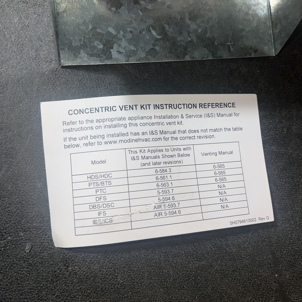 Modine 5H0751500001 VENT CAP