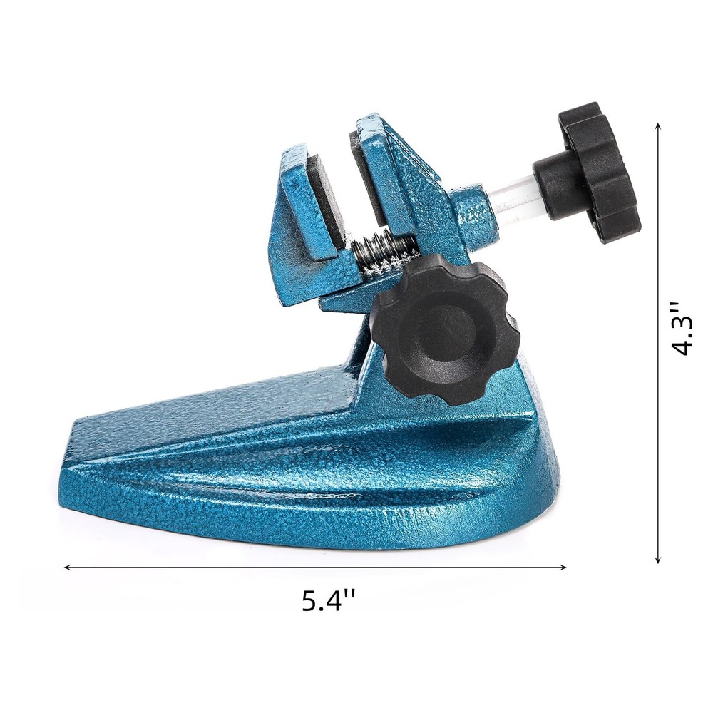 WRINGKIT Micrometer Stand Adjustable Cast Iron Holder Inspection Base Tool