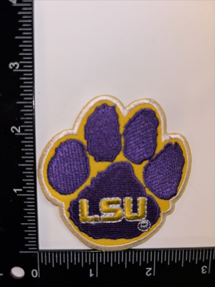 LSU Tigers iron on patch