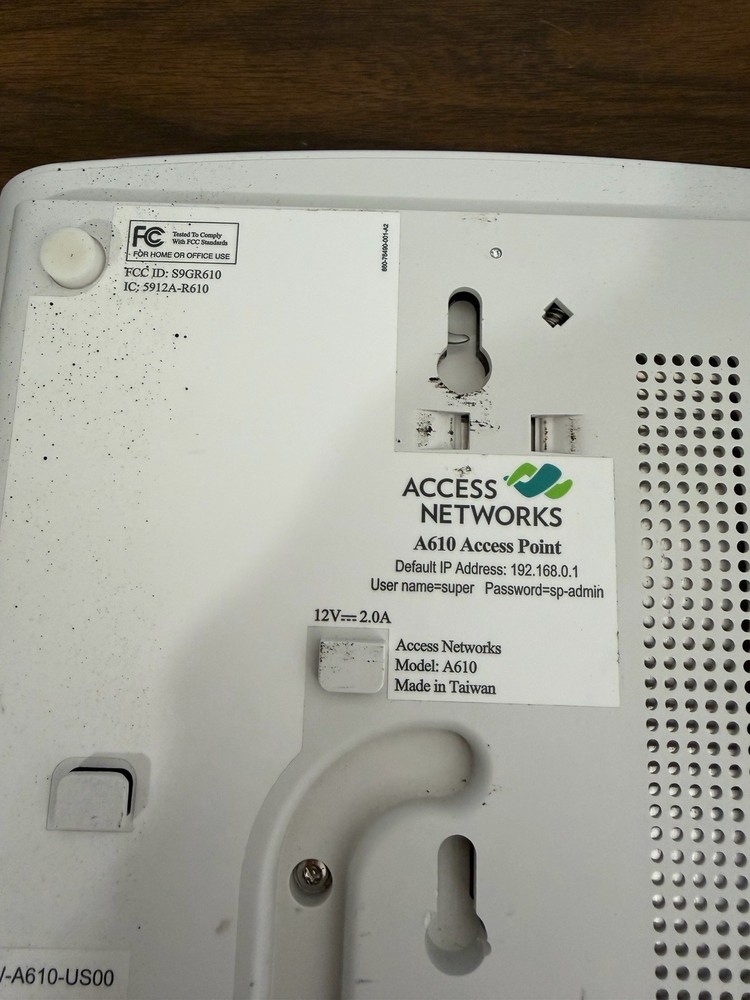 Access Networks C120 Wireless Controller - Lot Of 3 Items Untested