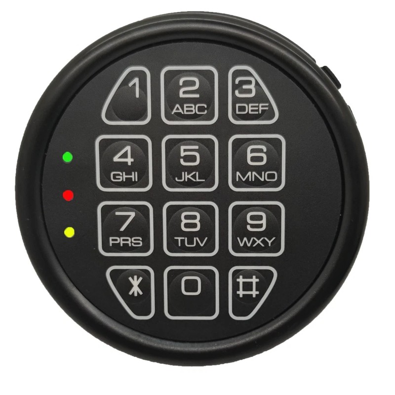 Gun Safe Lock Replacement with SwingBolt, Black Keypad Electronic Safe Lock