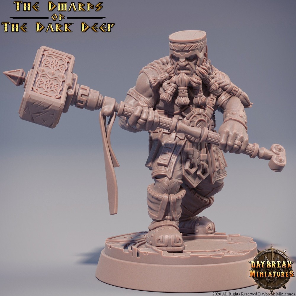 Dwarf Warrior | DayBreak Miniatures