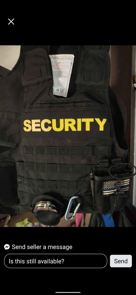 Bullet Proof Police/Security Vest