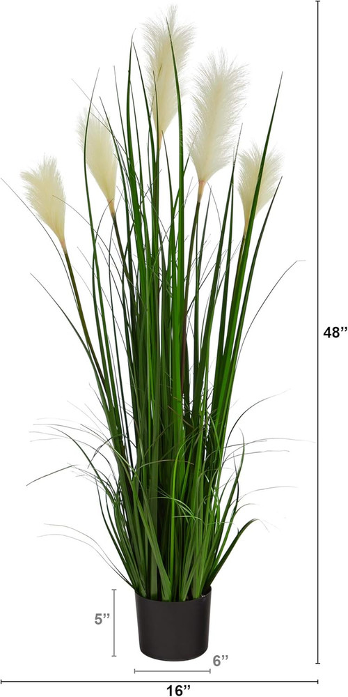 4Ft. Plume Grass Artificial Plant