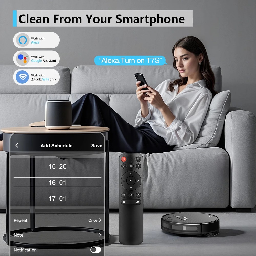 Robot Vacuum and Mop Combo