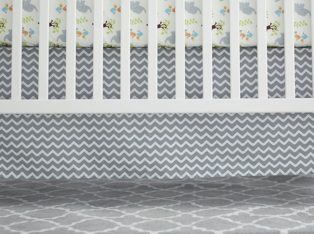 Cuddle Time Cuddletime Amazonia Elephant Tiger 3-Pc Crib Bedding Set