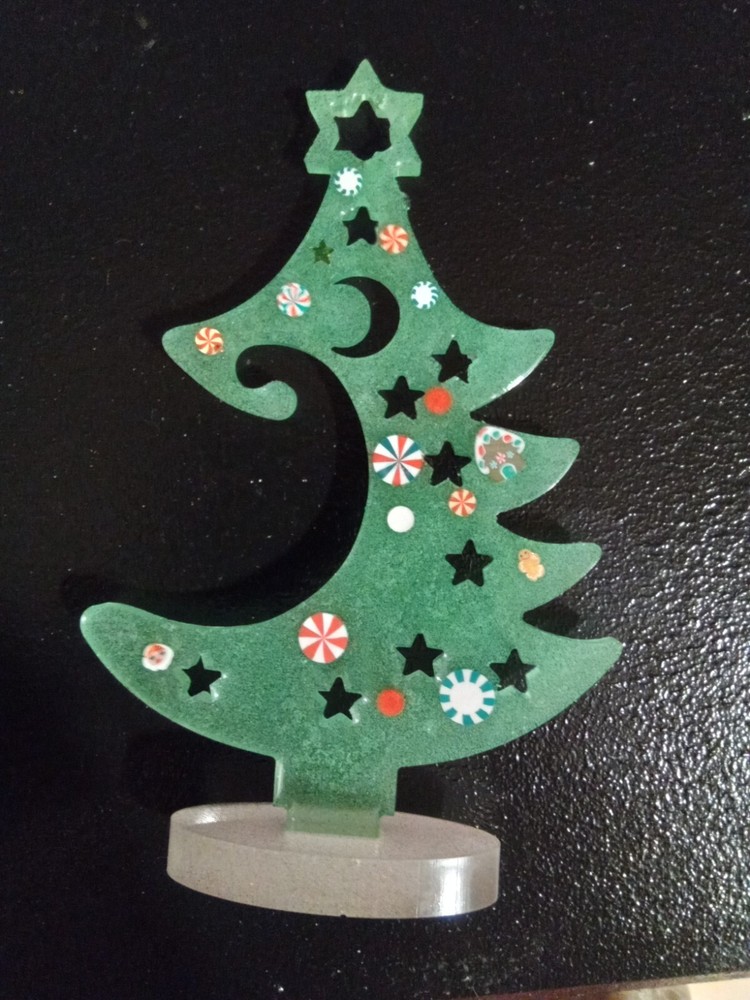 epoxy resin christmas ornaments