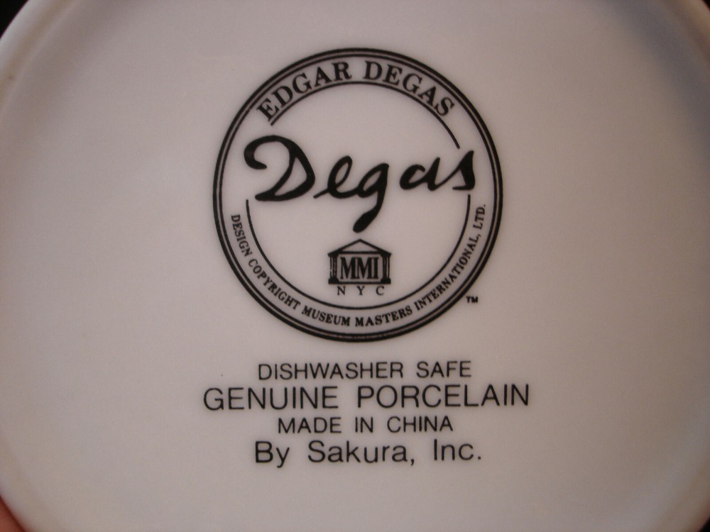 Degas by Sakura CREAMER & SUGAR BOWL