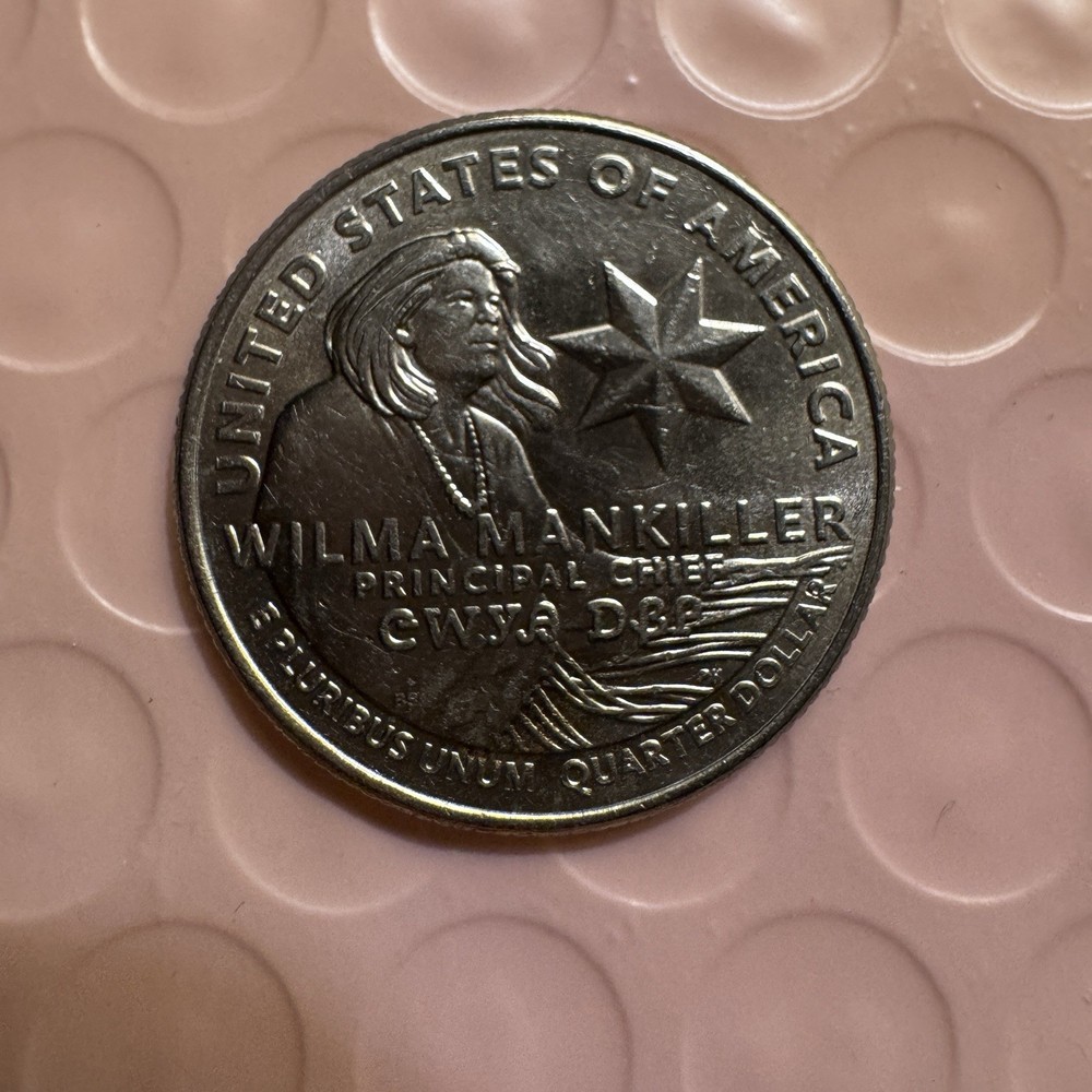 2022-D Error Quarters “In COD We Trust” Otero-Warren & Mankiller