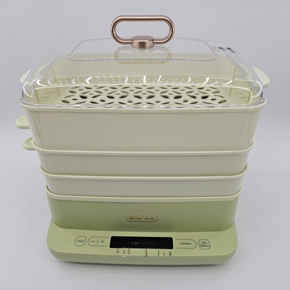 Bear Multi-Function Home Steamer CFJ-A80B2 Rice Rolls, Dim Sum, Buns, Dumplings