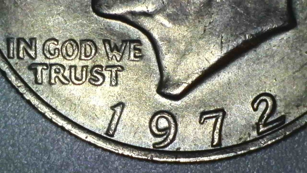 1972 P Type 2 Eisenhower Ike Dollar