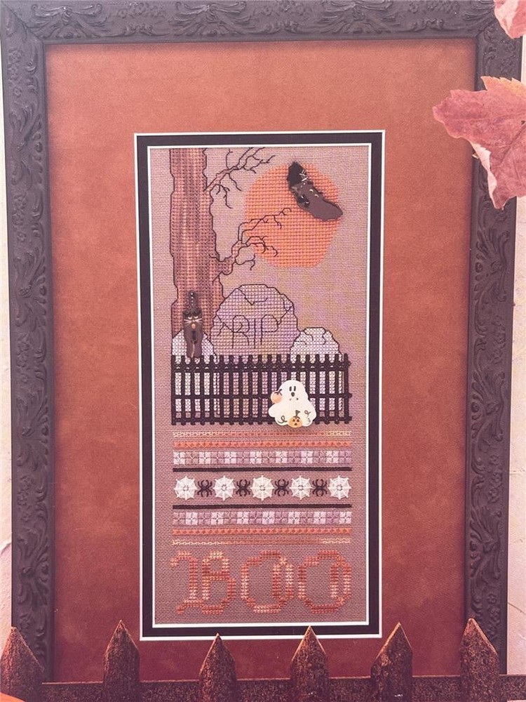 THE NUTMEG NEEDLE Counted Cross Stitch Chart - GRAVEYARD GOBLINS