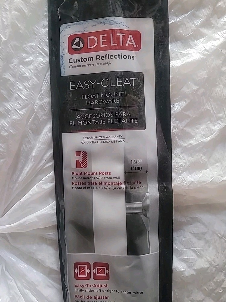 Delta Easy-Cleat Float Mounting Hardware for Small Mirrors